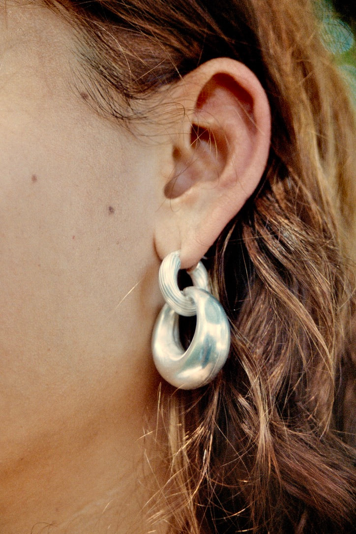 Boucle d'oreille - Pilea