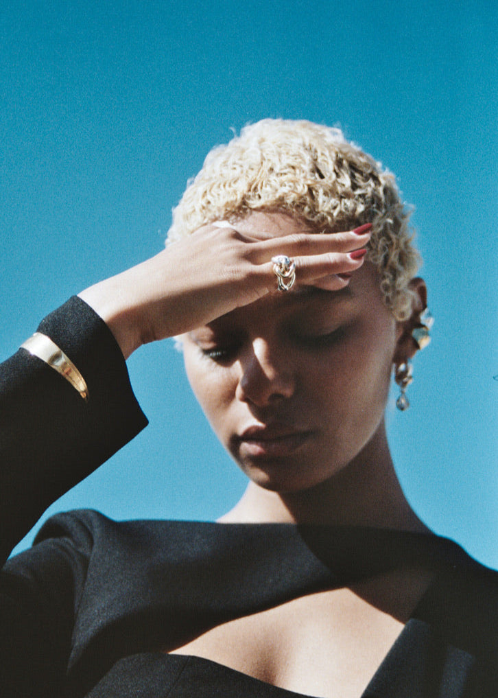 Bracelet - "La mini gourmette" - 925 silver and 20 micron gold plated