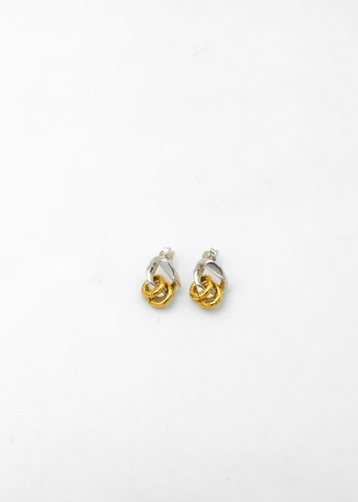 Boucles d'oreilles - "Les Studs gourmette" - Permanent