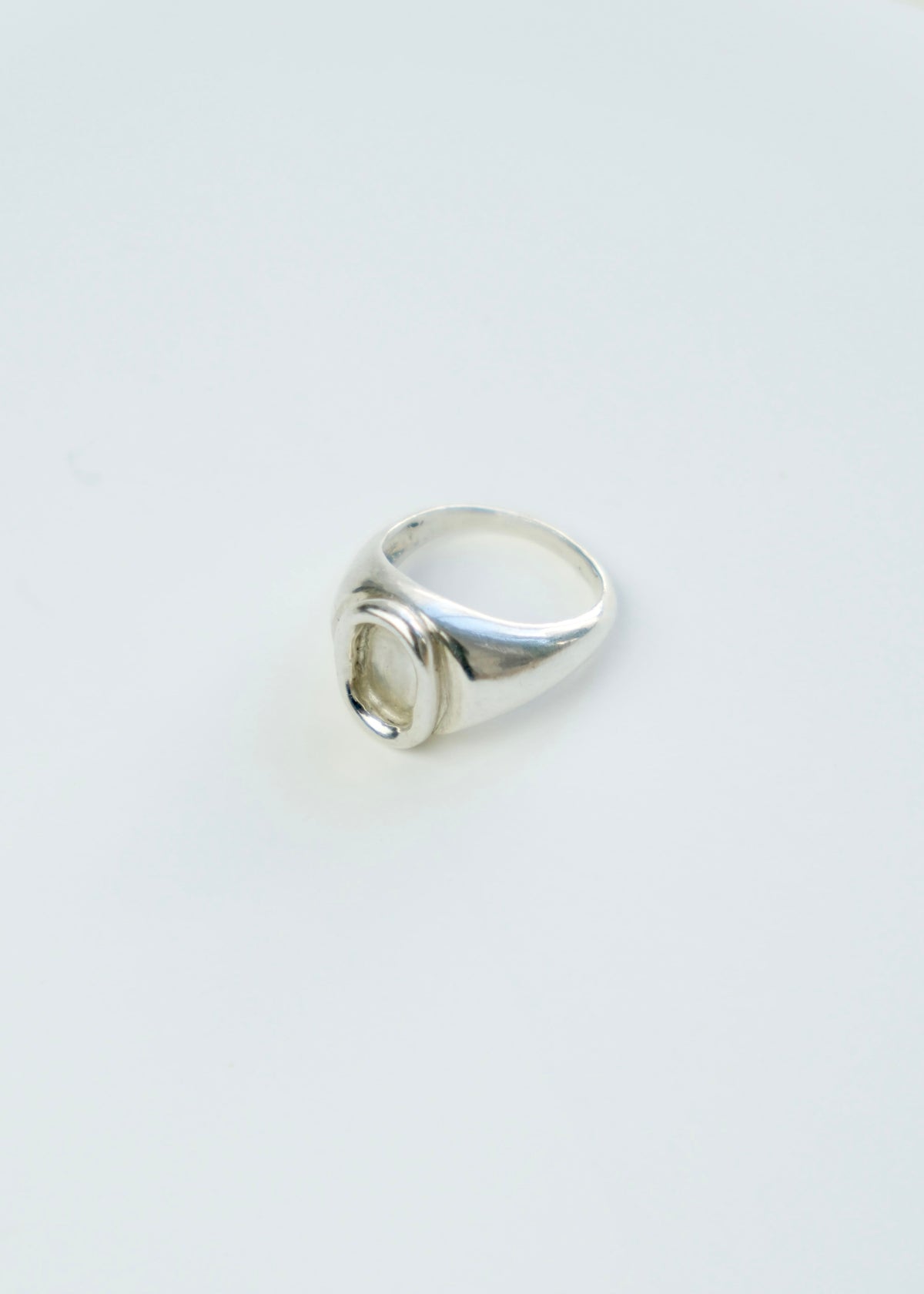 Ring - "Moonstone" - 925 silver