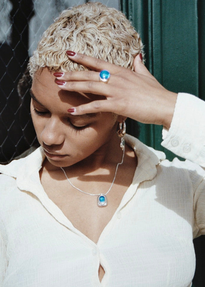 Bague - Blue (gold) - Permanent