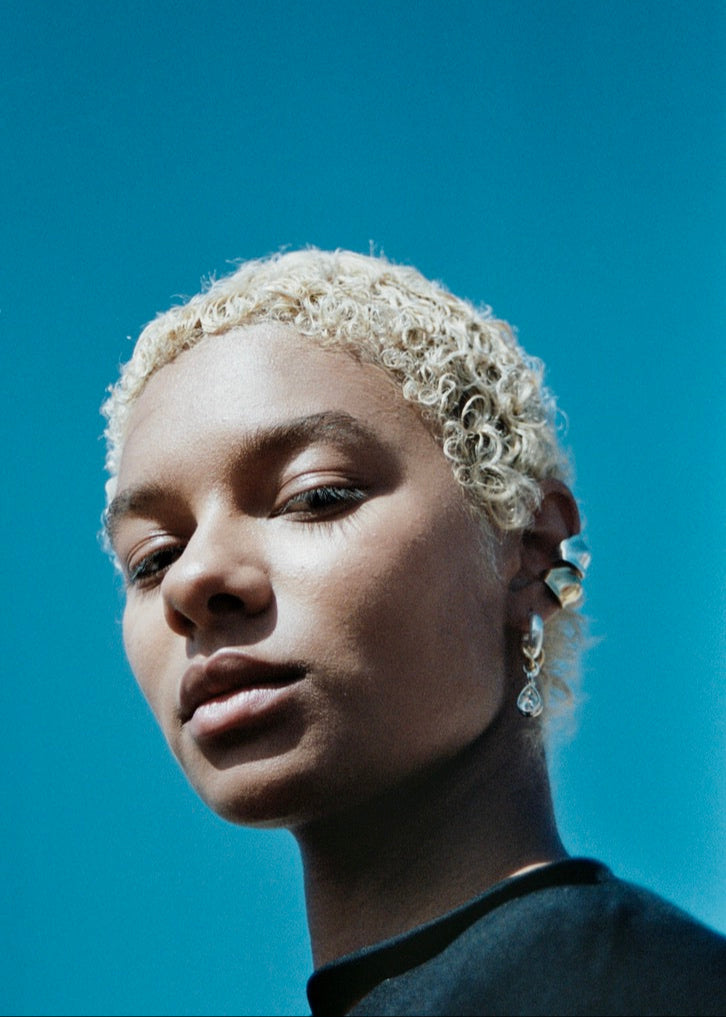 Boucle d'oreilles - "Le cristal" - Permanent