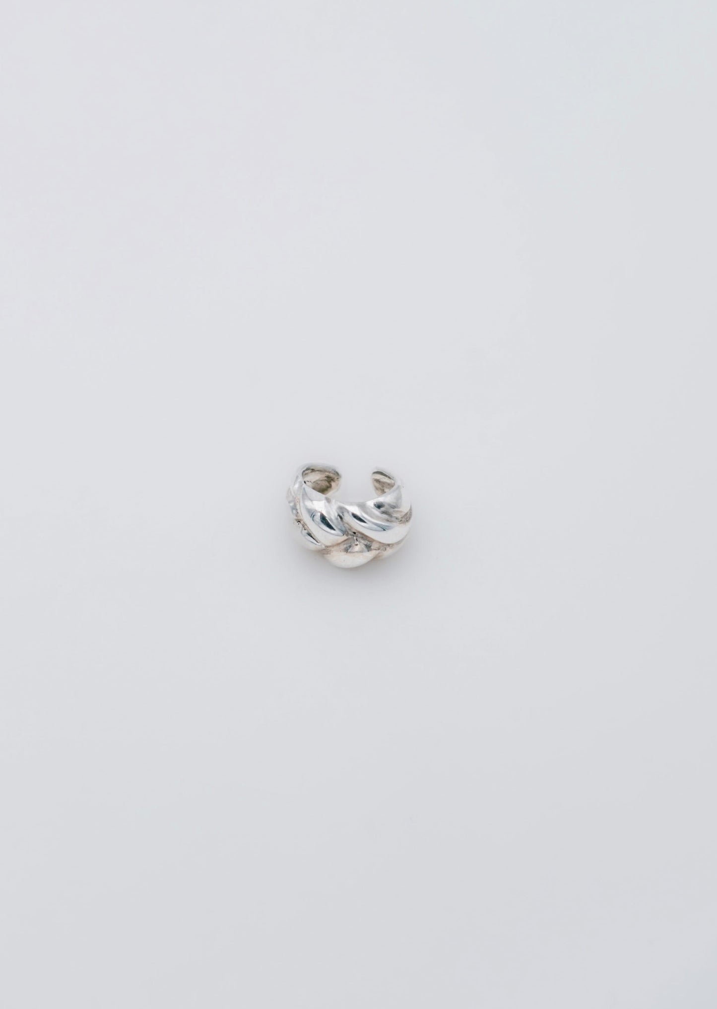 Earcuff - "La Tresse" - argent
