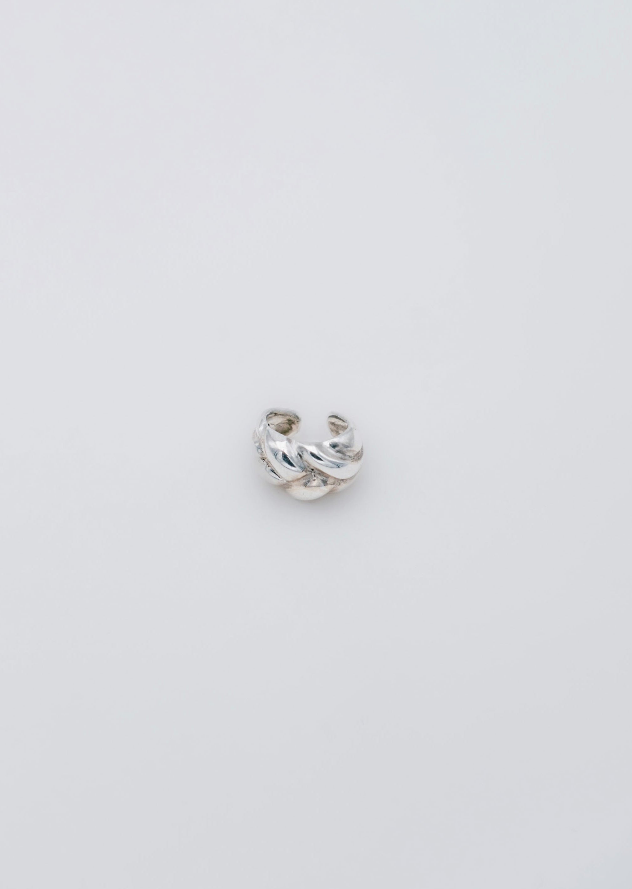 Earcuff - "La Tresse" - argent