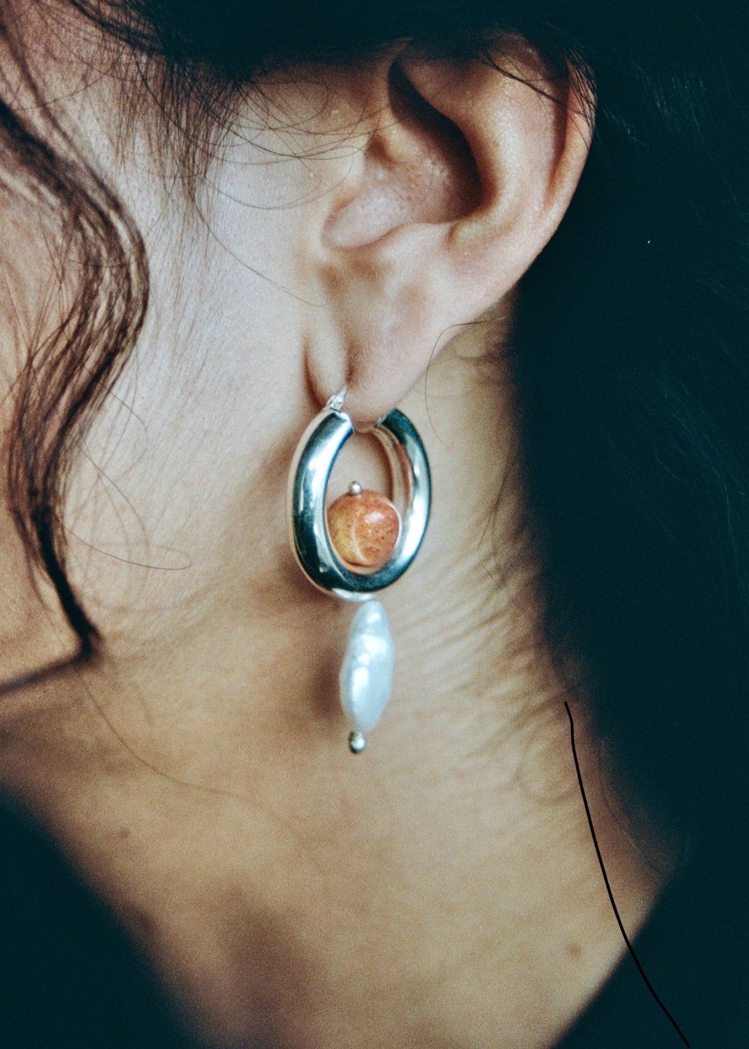 Boucles d'oreilles - "Gorgone"