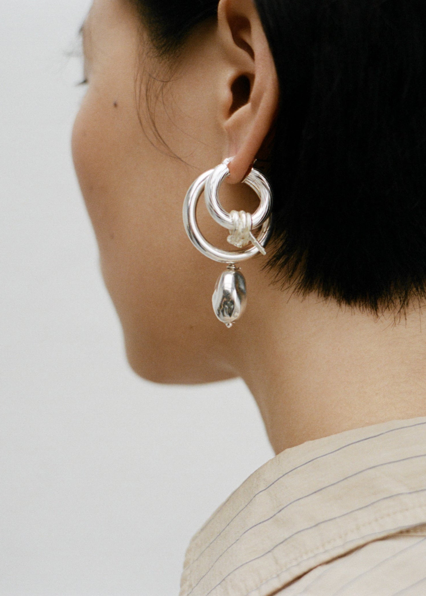 Boucle d'oreille -Grande épine