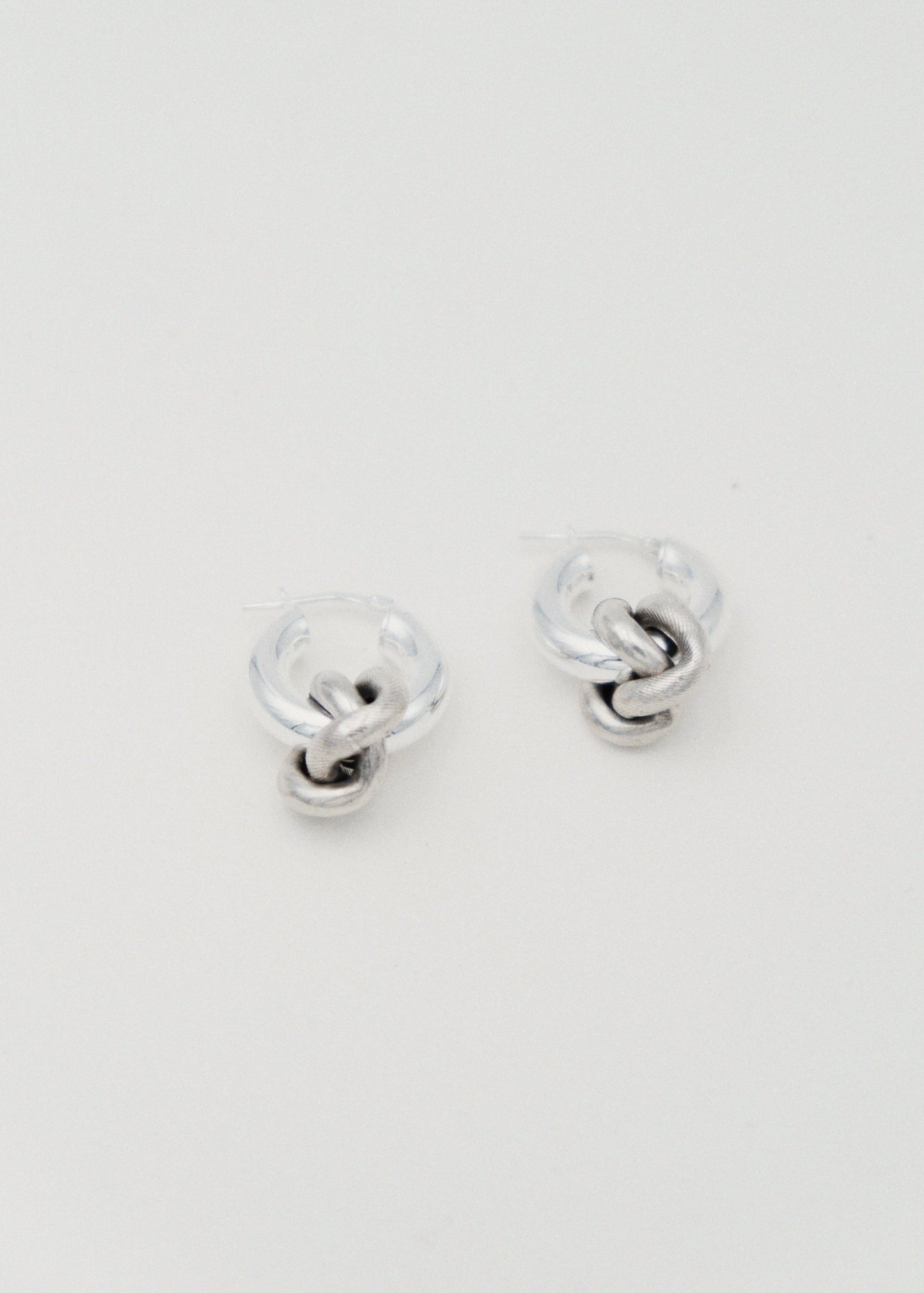 Boucle d'oreilles - "Knots" - petit - Argent 925