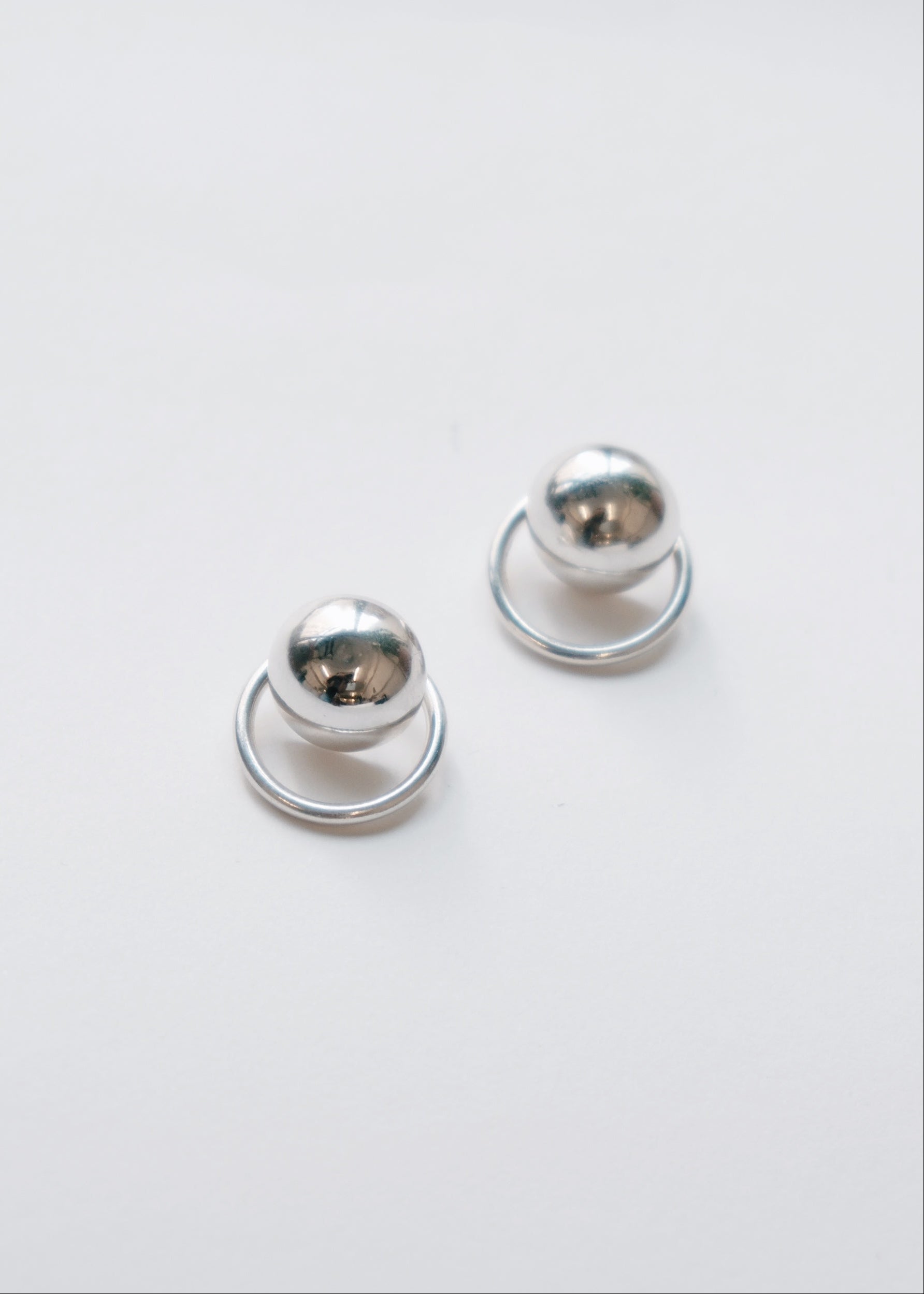 Boucle d'oreilles - "Sphere" - Argent 925