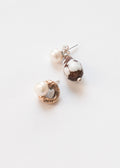 Boucle d'oreilles -  Argent 925 & céramique