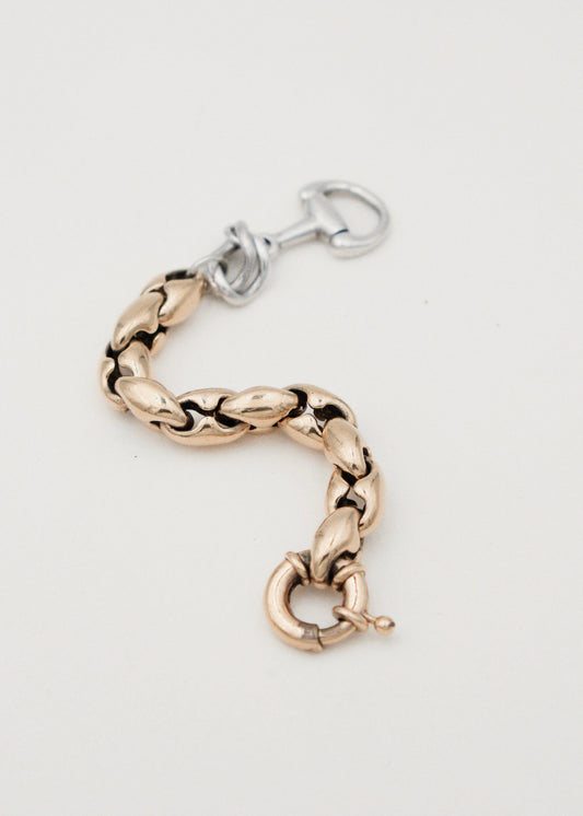 Bracelet - "Café - en argent & or