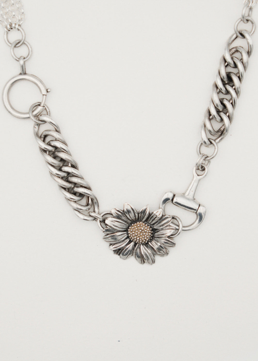 Collier - "Pétale" - Pièce unique en argent