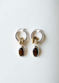 Boucle d'oreilles - "Café Bourbon"