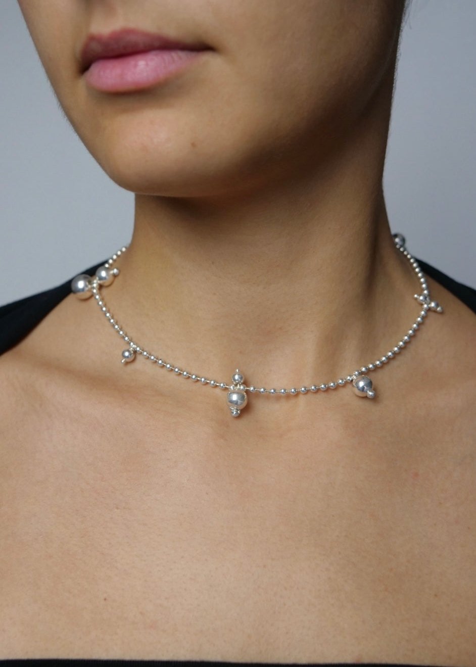 Necklace - "The mini pendulum" 925 sterling silver