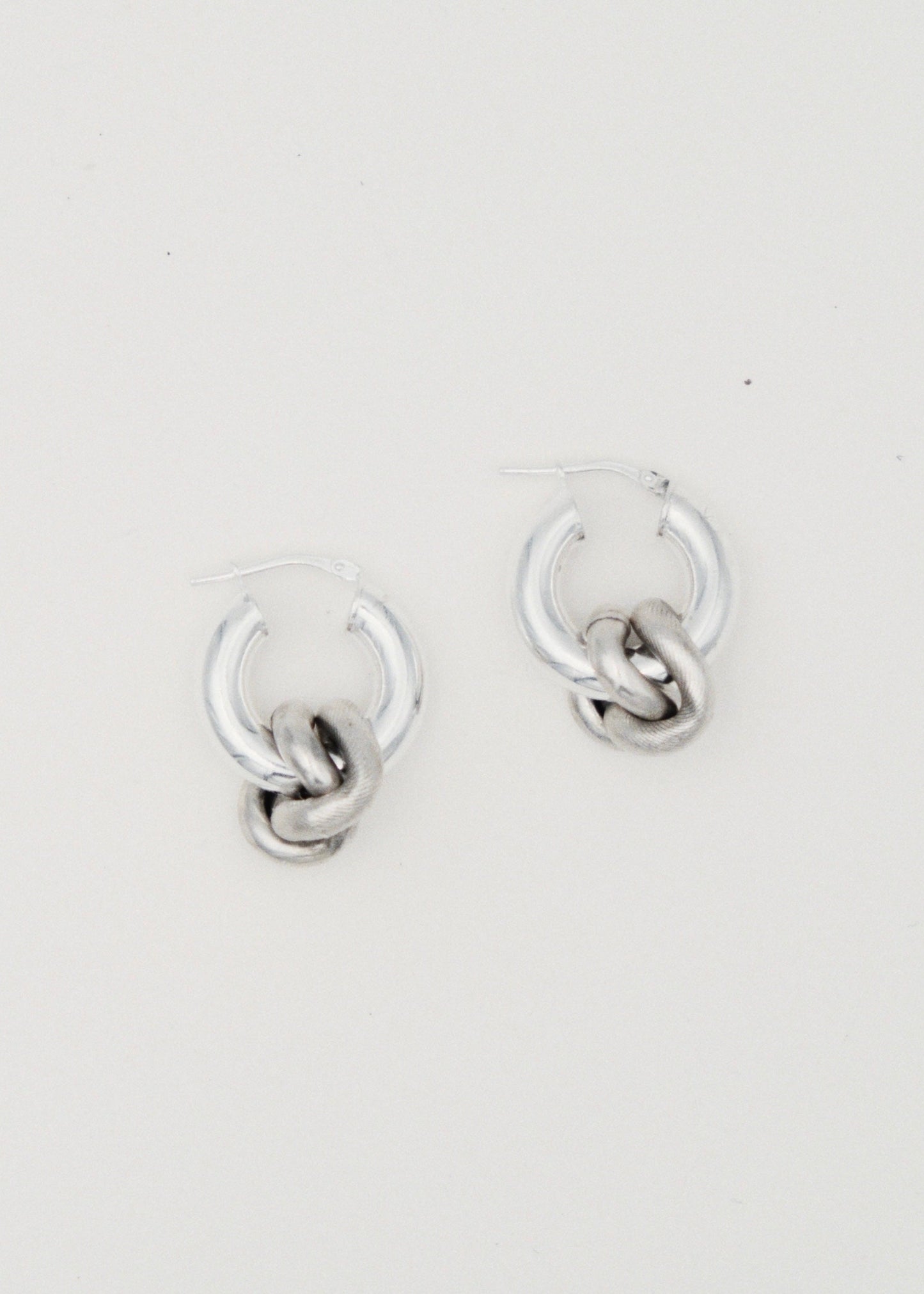 Boucle d'oreilles - "Knots" - petit - Argent 925