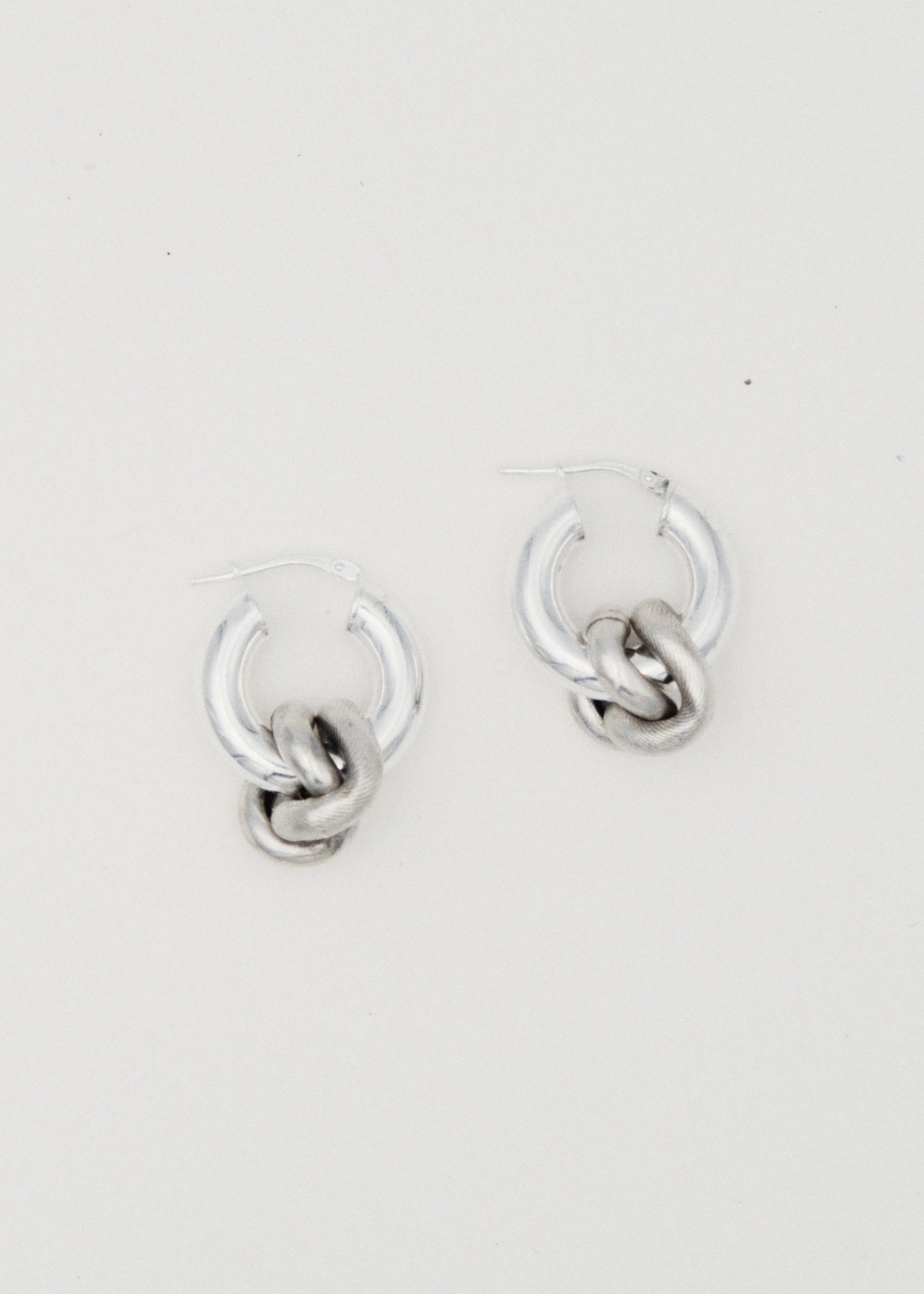 Boucle d'oreilles - "Knots" - petit - Argent 925