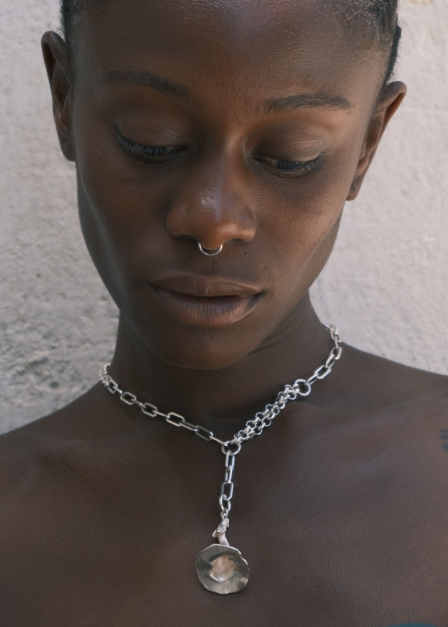 Collier Trompette d'or - [Pièce unique 2]