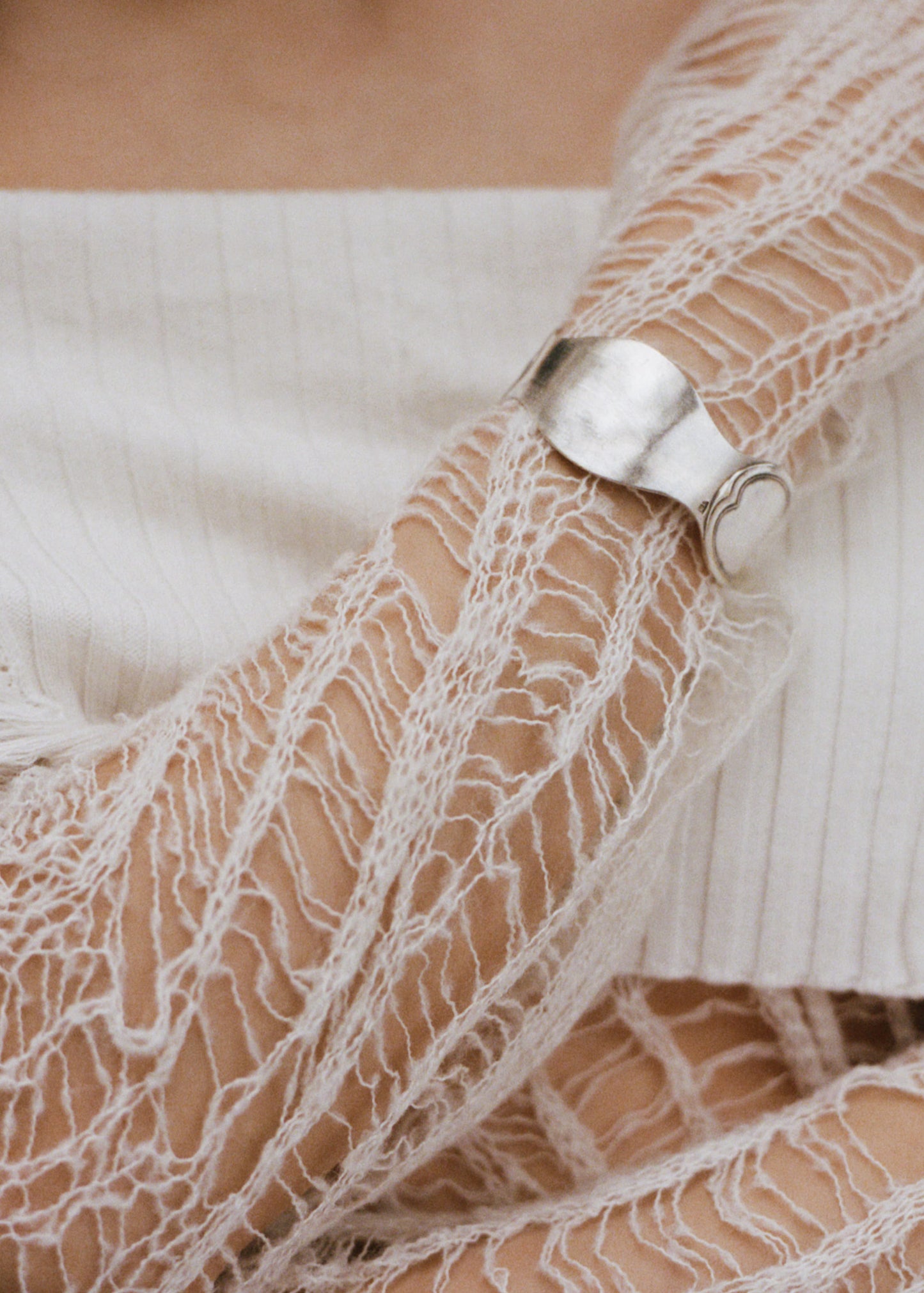 Bracelet - "Cuff" - argent