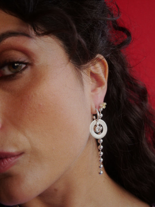 Boucles d'oreilles - "Cristal"