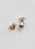 Boucle d'oreilles -  Argent 925 & céramique