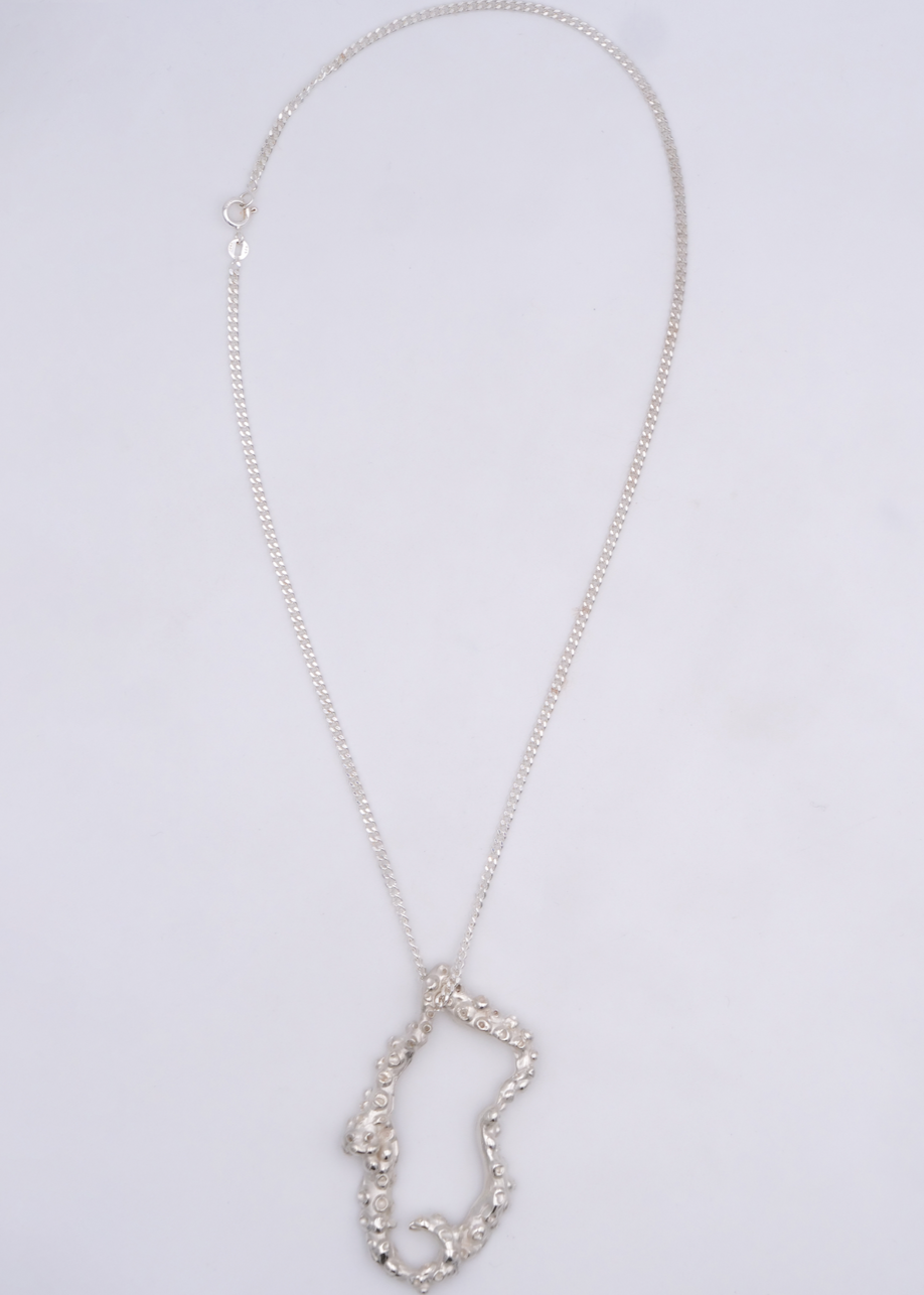 Necklace - "The octopus" 925 silver - permanent