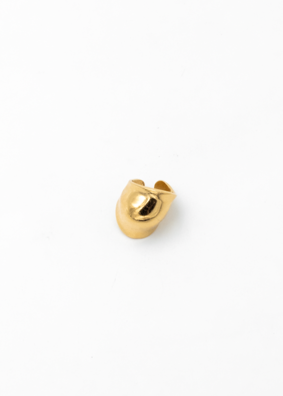 Earcuff - "La goutte" gold - Permanent