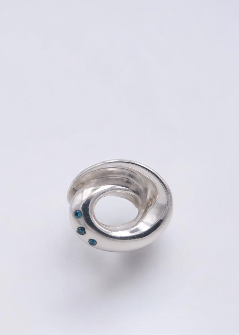 Bague - "Les vagues" - argent 925