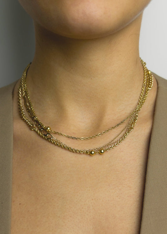 Collier - « Unchained - gold»