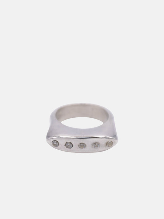 Bague - "Soft signet ring" - argent 925