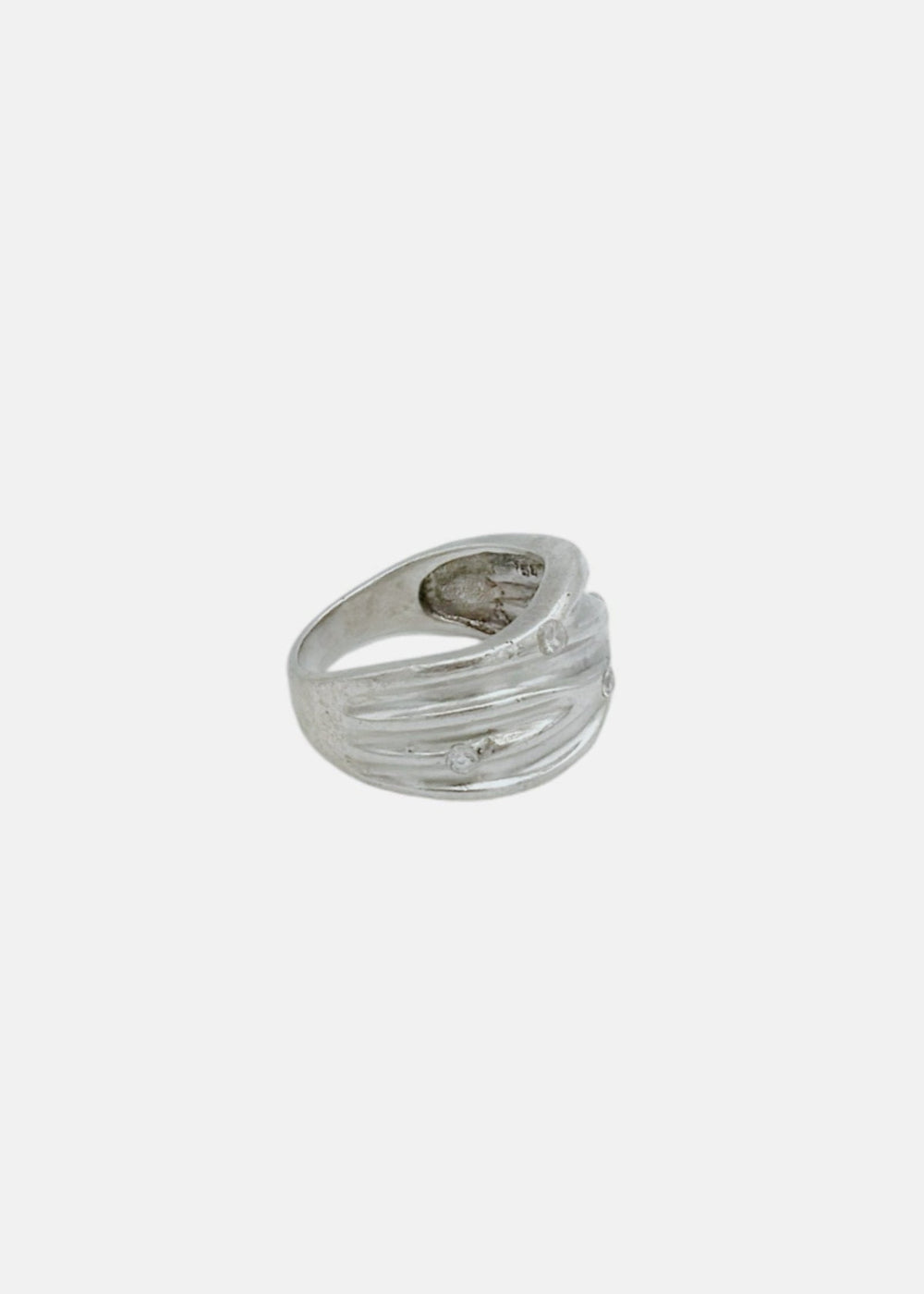 Bague - "Les vagues" - argent 925