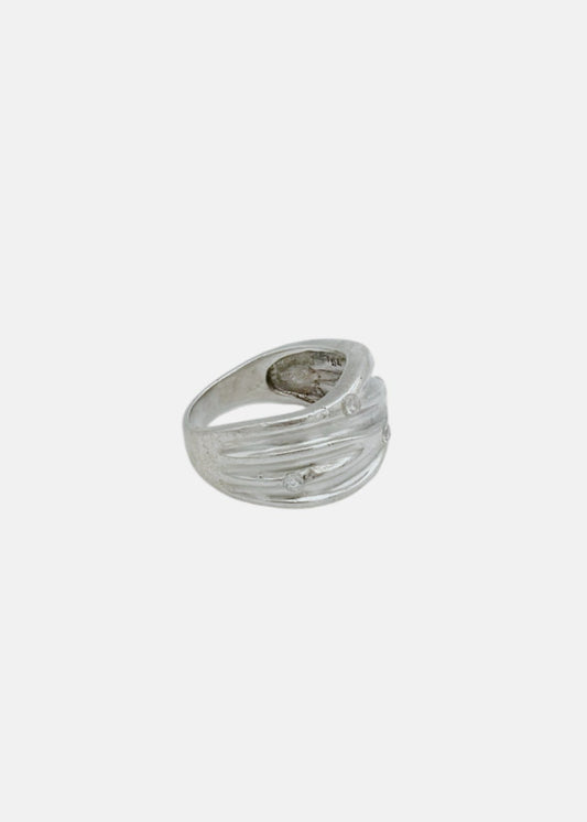 Ring - "The waves" - 925 silver