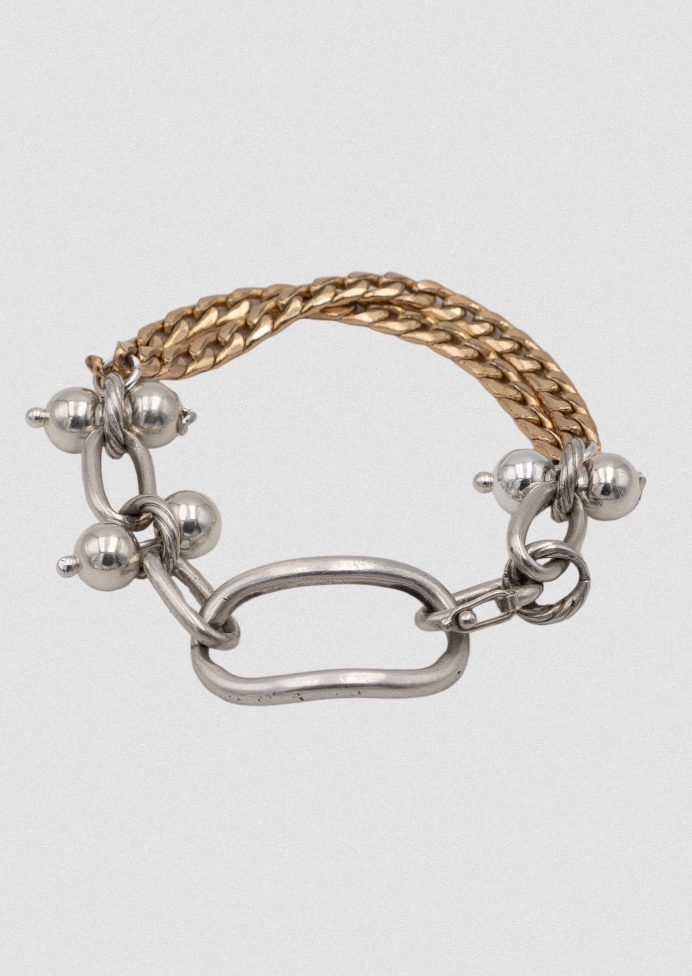 Bracelet - argent massif, boules