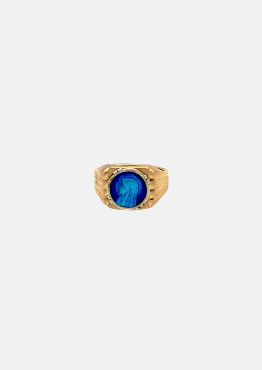 The blue signet ring - permanent