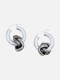 Boucle d'oreilles - "Knots" - Argent 925