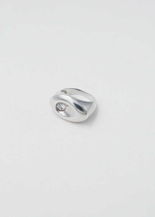 Bague - Pièce unique - en argent