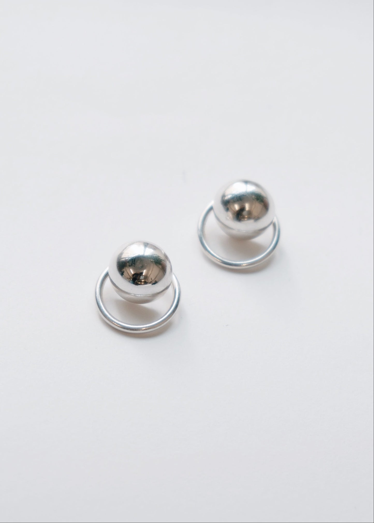 Boucle d'oreilles - "Sphere"  - Argent 925