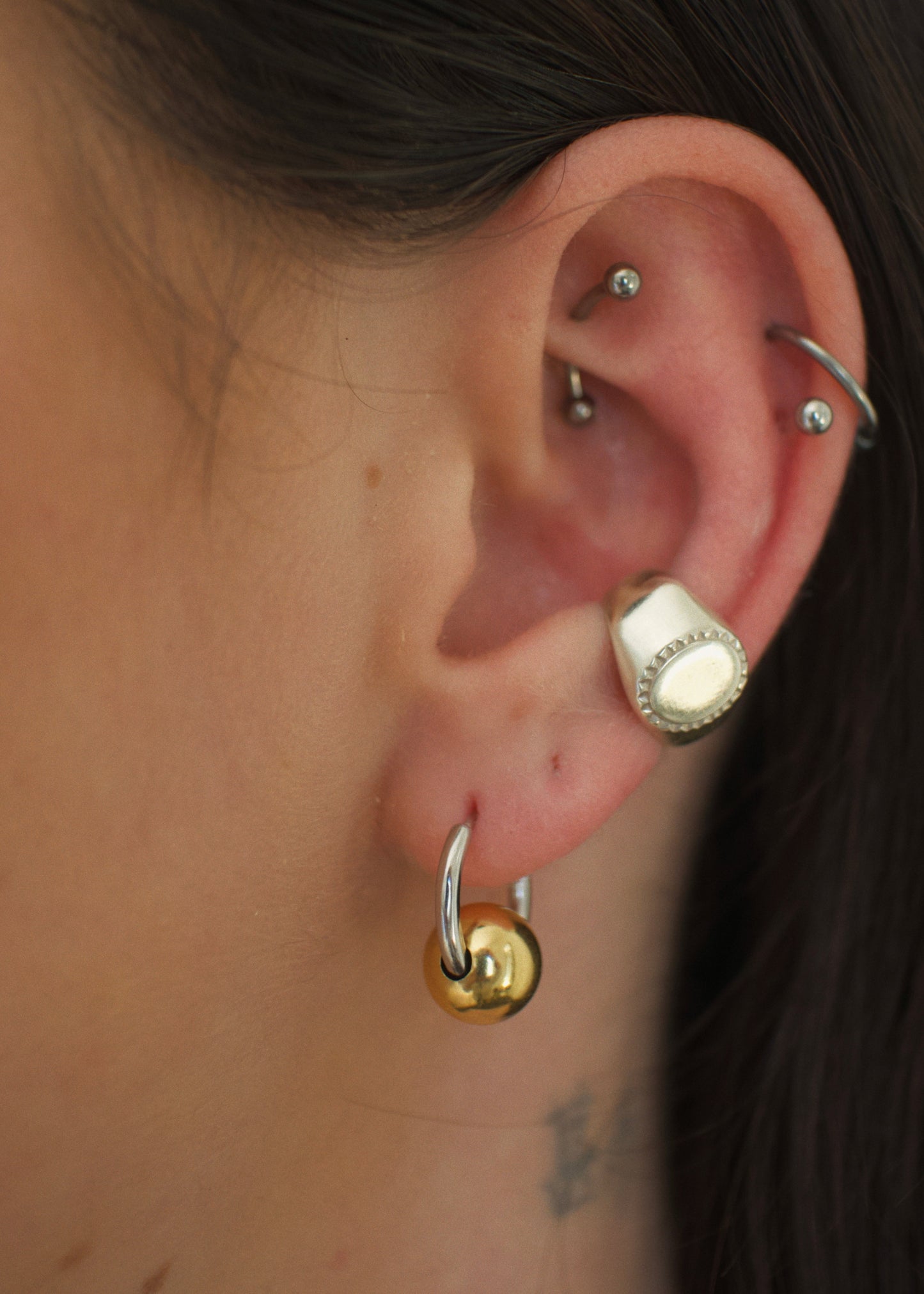 Boucles d'oreilles - or 24 carats