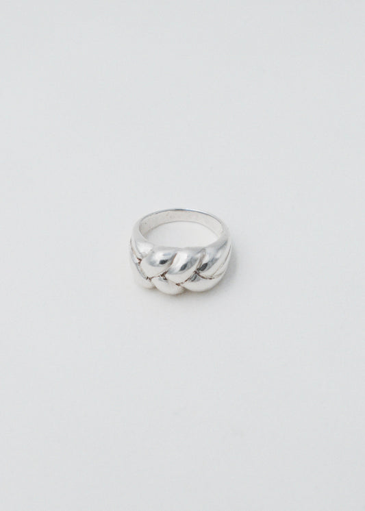 Bague - La tresse - en argent