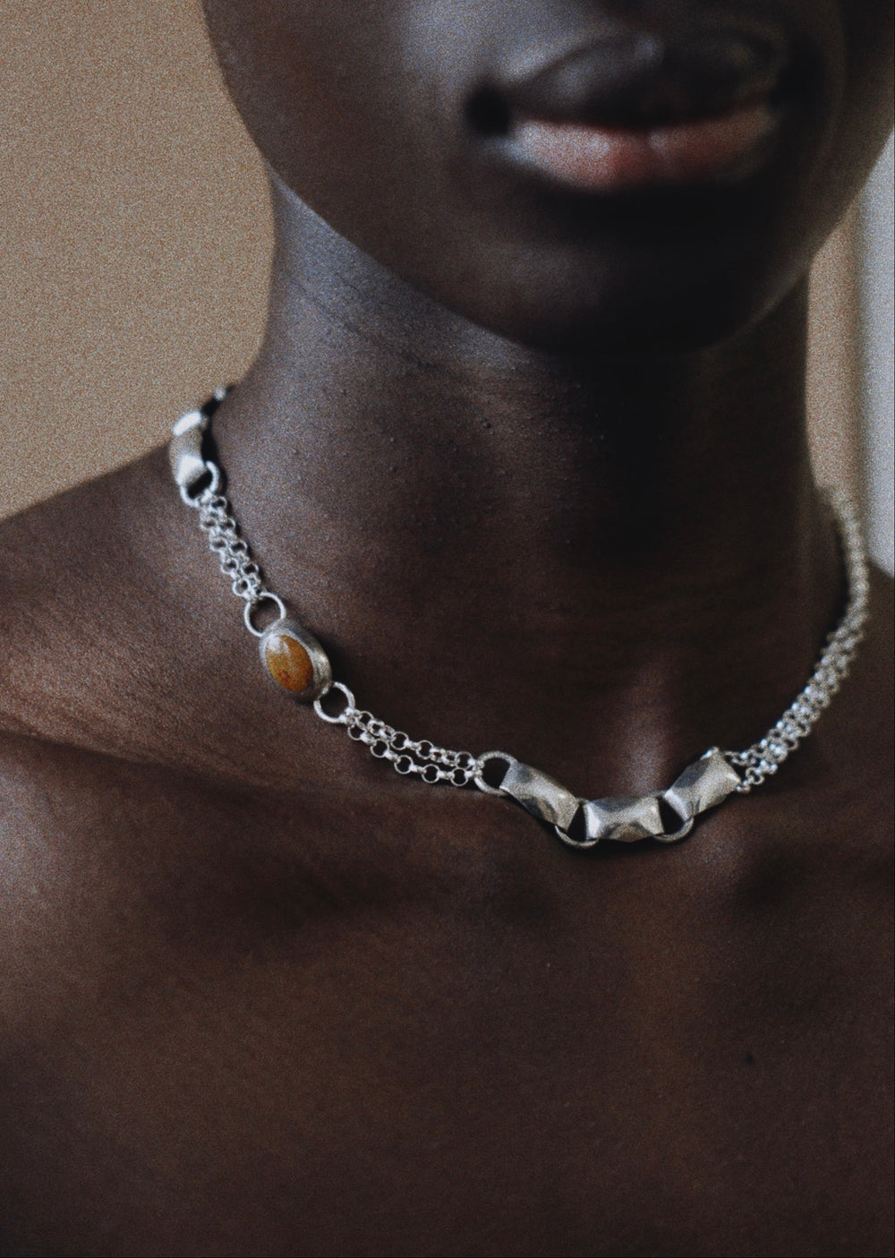 Collier - Pièce unique - en argent