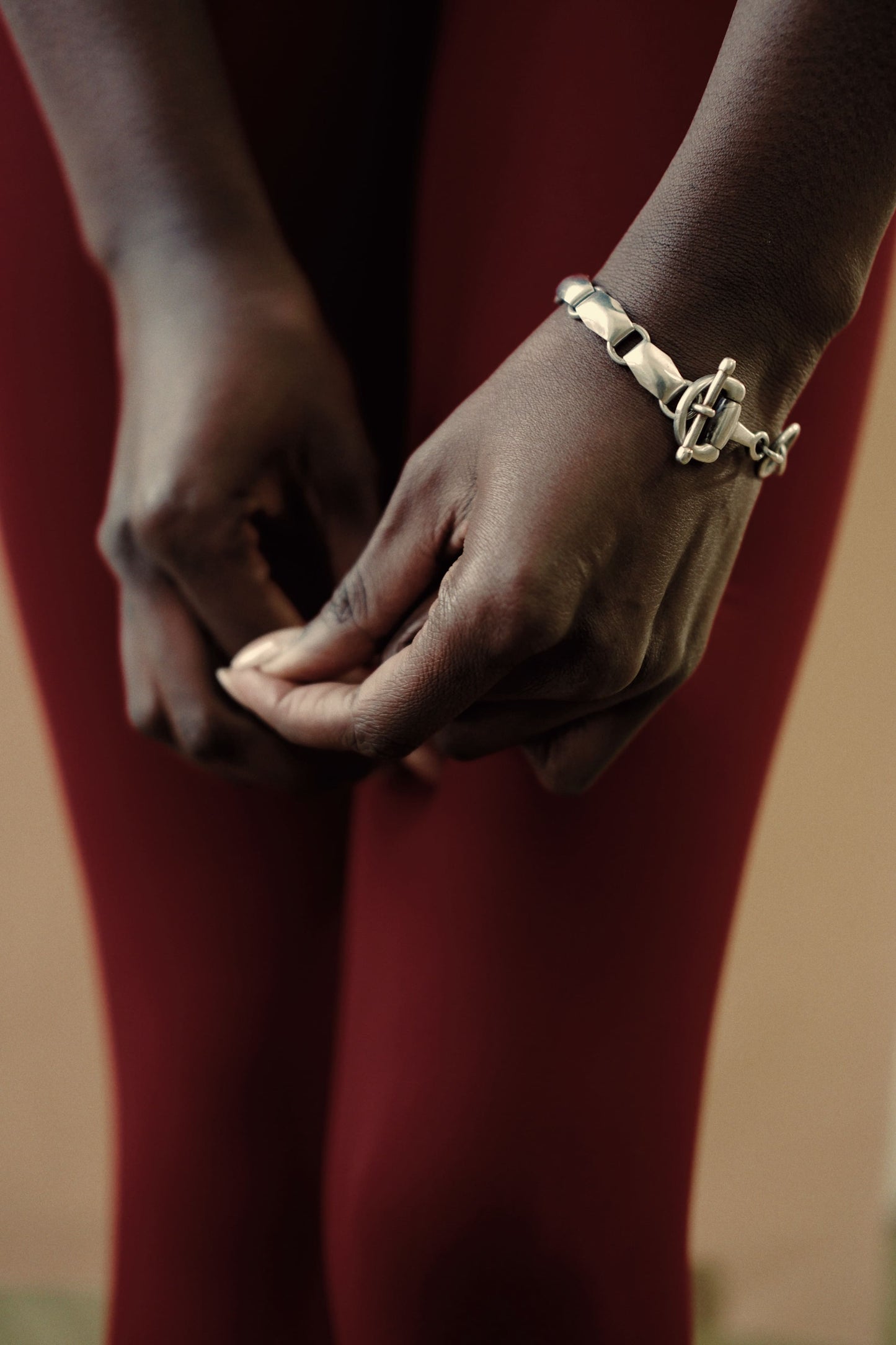 Bracelet - pièce unique - en argent